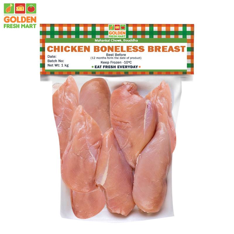 Golden Fresh Mart Chicken Boneless Breast (1 kg)