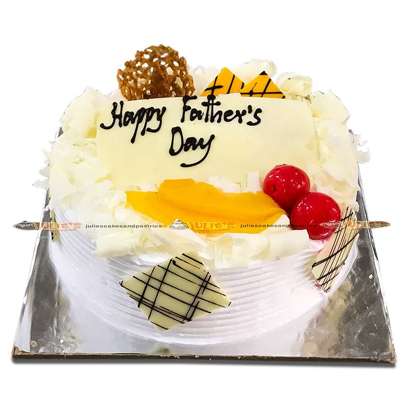 Father's Day Special White Forest Cake (1 Kg) from Julies Bakery
