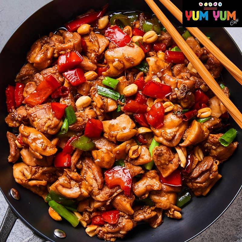 From The Wok - Kung Pao Chicken (1 Bowl) from Yum Yum Cafe