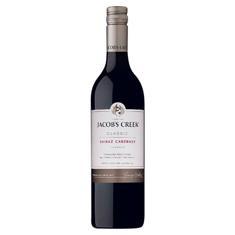 Jacob's Creek Classic Shiraz Cabernet Red Wine (750 ml)