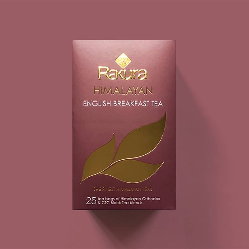 Rakura Himalayan English Breakfast Tea (25 Tea Bags)