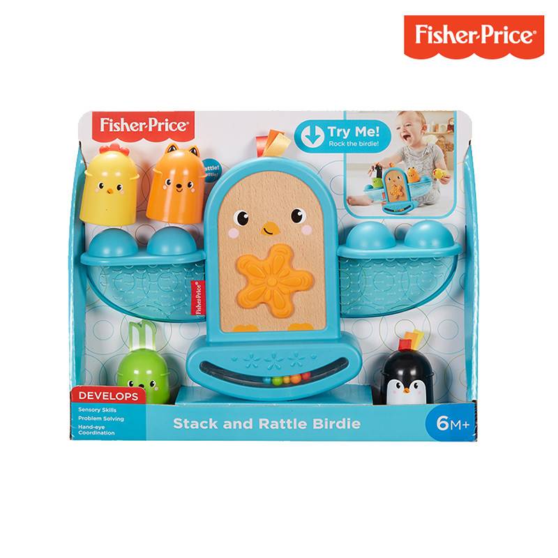 Fisher-Price Stack and Rattle Birdie (GJW26)