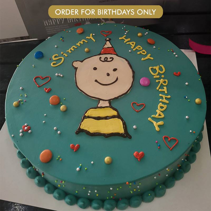 Charlie Brown Birthday Cake (3 pounds) from Hong Fu Pastry