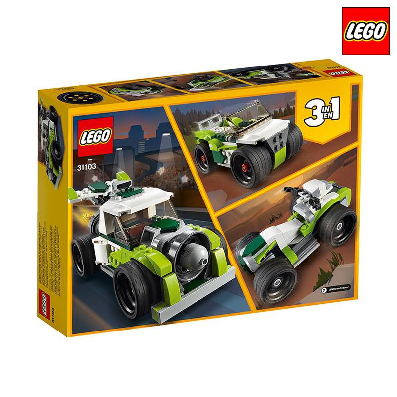 LEGO Creator 3in1 Rocket Truck - 198 Pieces (31103)