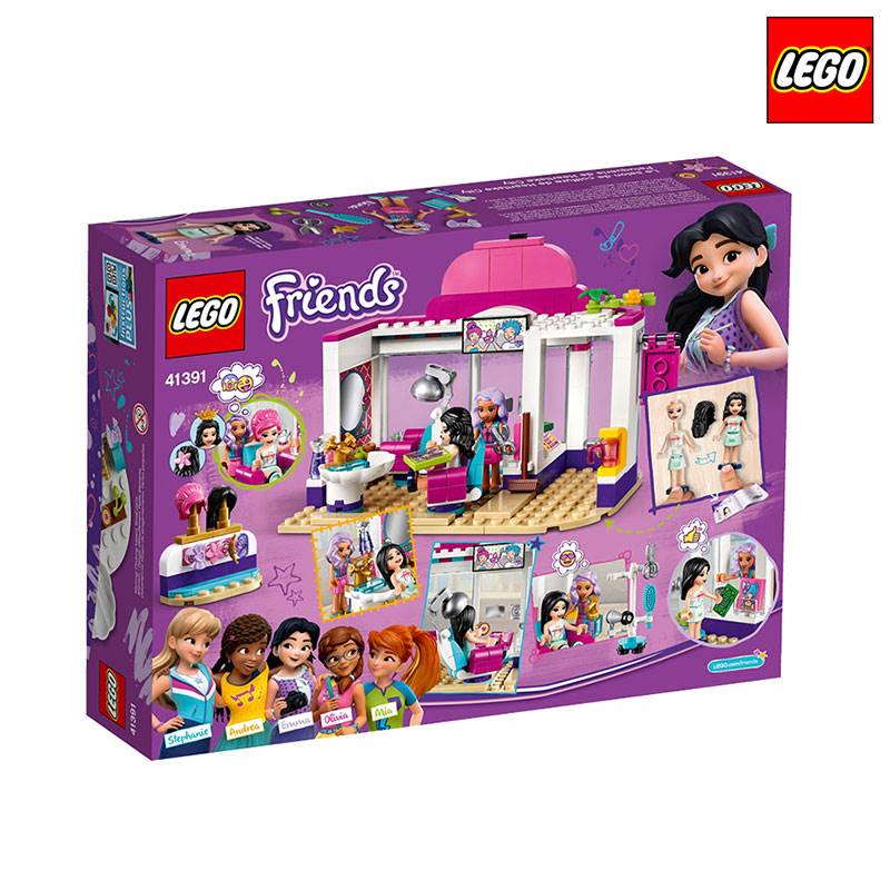LEGO Friends Heartlake City Play Hair Salon Fun Toy - 235 Pieces (41391)