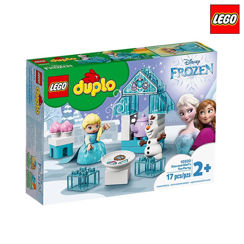 LEGO DUPLO Disney Frozen Toy Featuring Elsa and Olaf's Tea Party - 17 Pieces (10920)