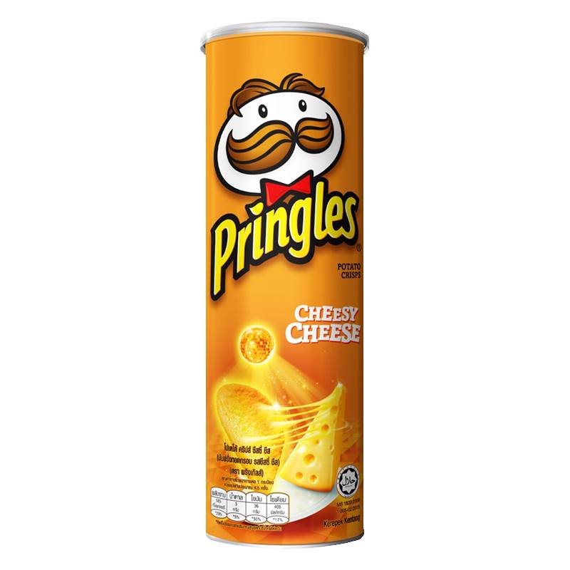 Pringles Cheesy Cheese Potato Crisps (107 g) - Send Gifts and Money to ...