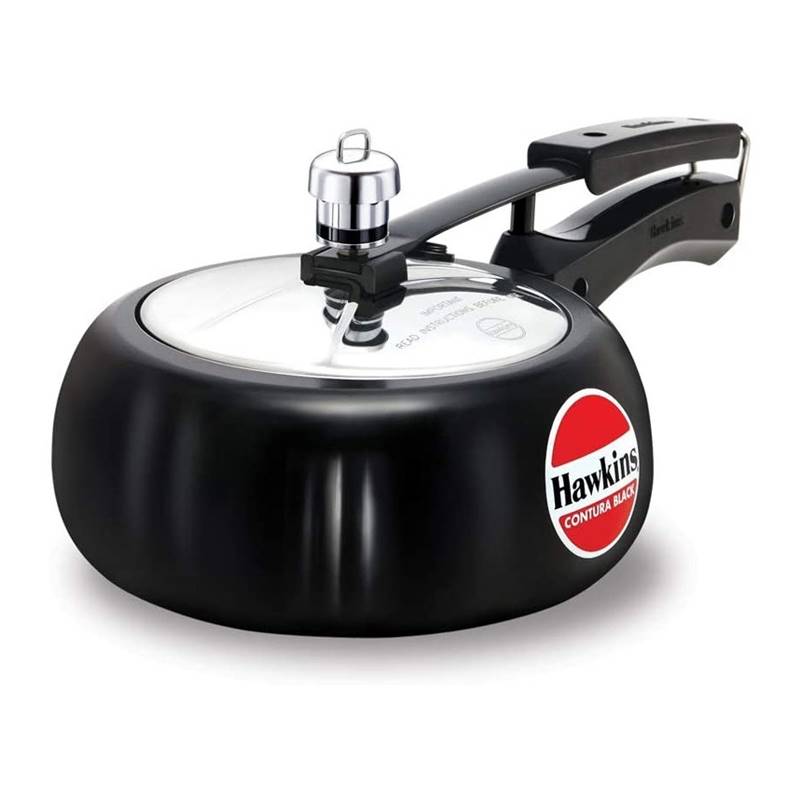 Hawkins 2 L Contura Black Pressure Cooker (CB20)