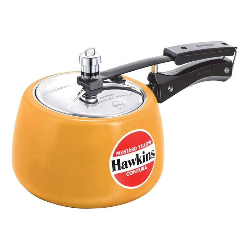 Hawkins 3 L C-C Mustard Yellow Pressure Cooker (CMY30)