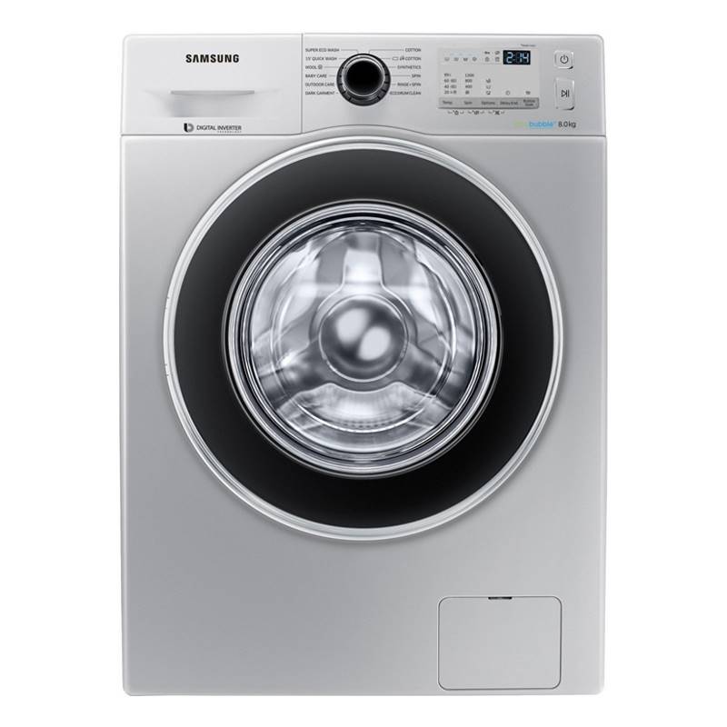 Samsung 8 kg Front Loading Washing Machine (WW80J4213GS/TL)
