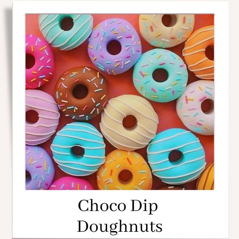 Choco-dip Doughnuts from Jun's Bakery (8 pcs)