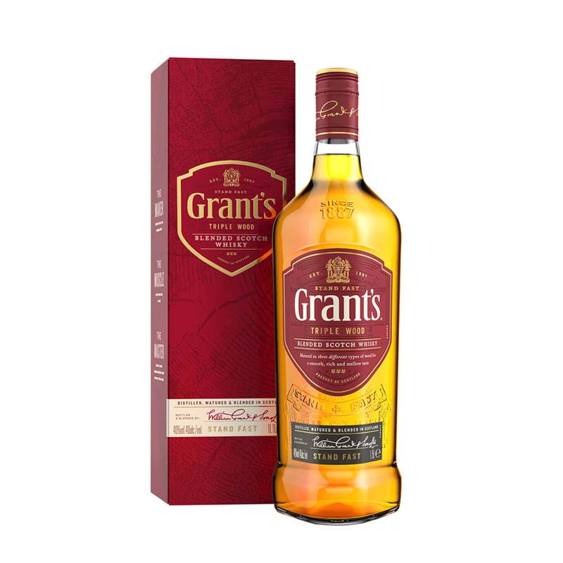 Grant's Triple Wood Blended Scotch Whisky (1 L)