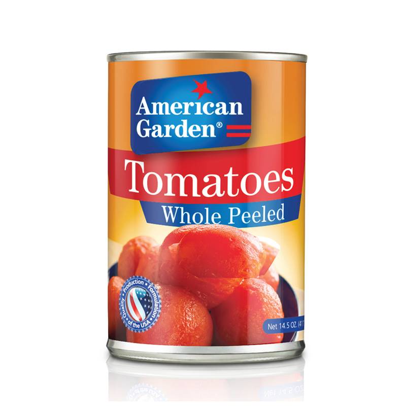 American Garden Tomatoes Whole Peeled (411 g)
