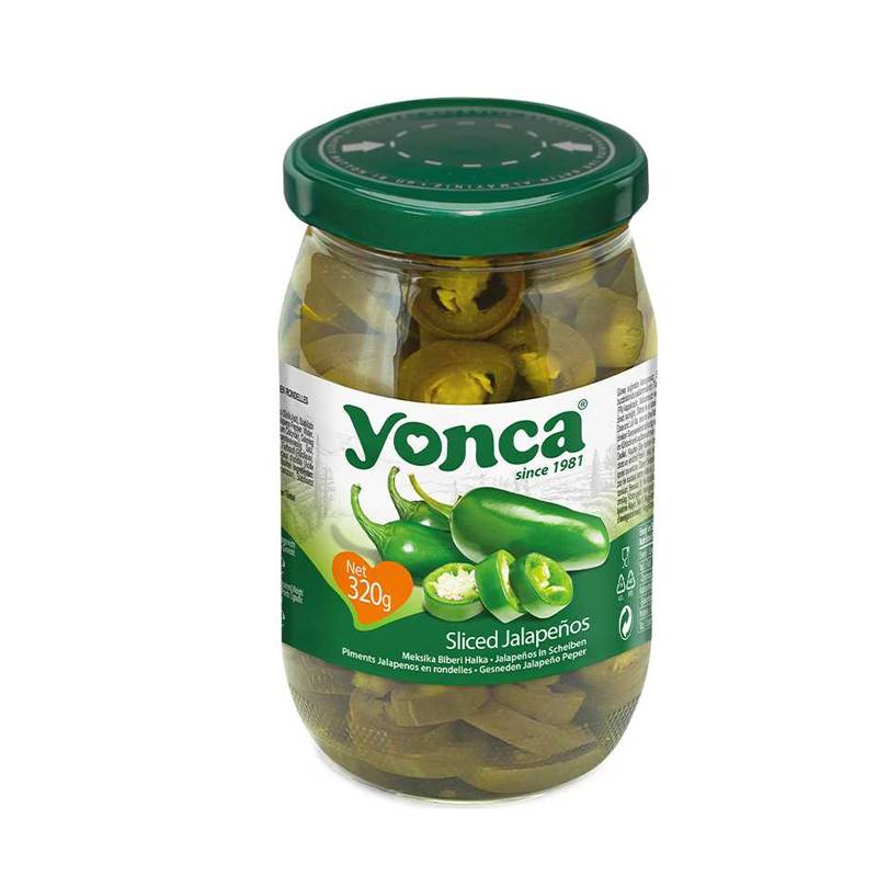 Yonca Sliced Jalapenos (320 g)