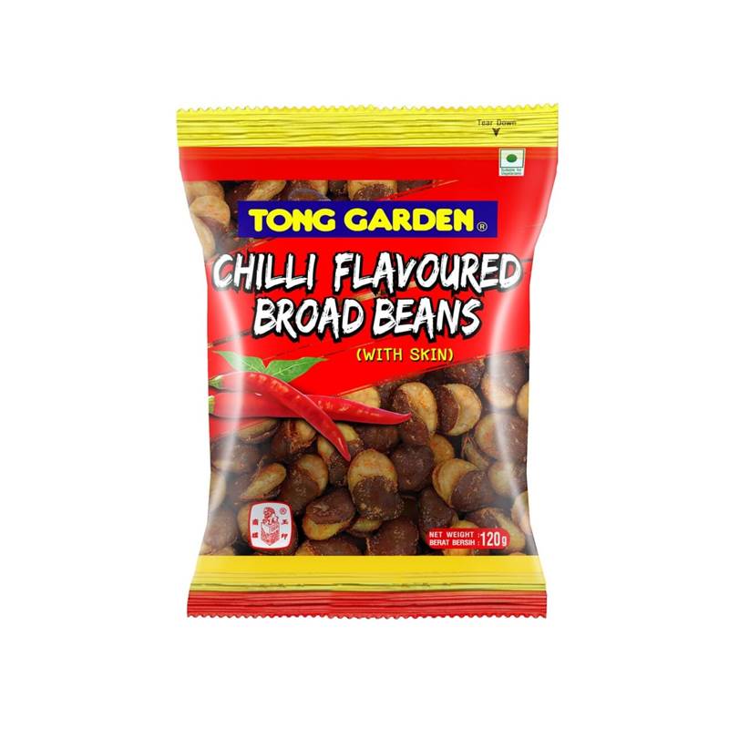 Tong Garden Chilli Flavoured Broad Beans (120 gm)