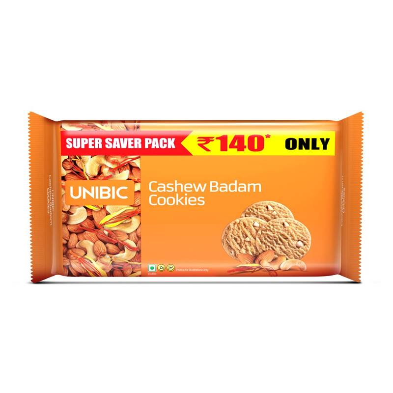 UNIBIC FOODS Cashew Badam Cookies (500 g)