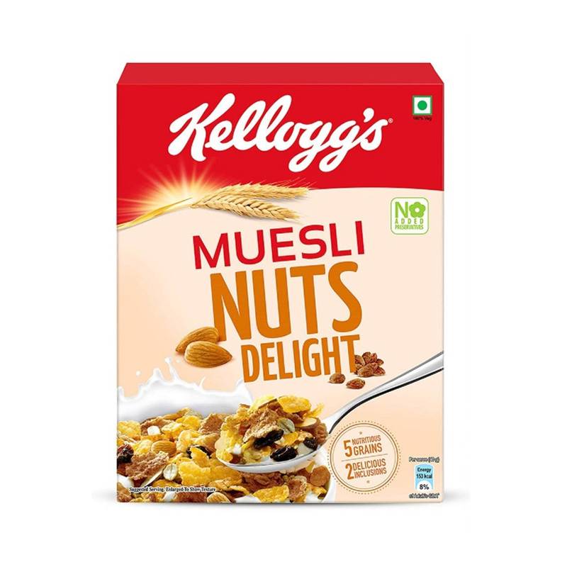 Kellogg's Extra Muesli Nuts Delight Pouch (500 g)