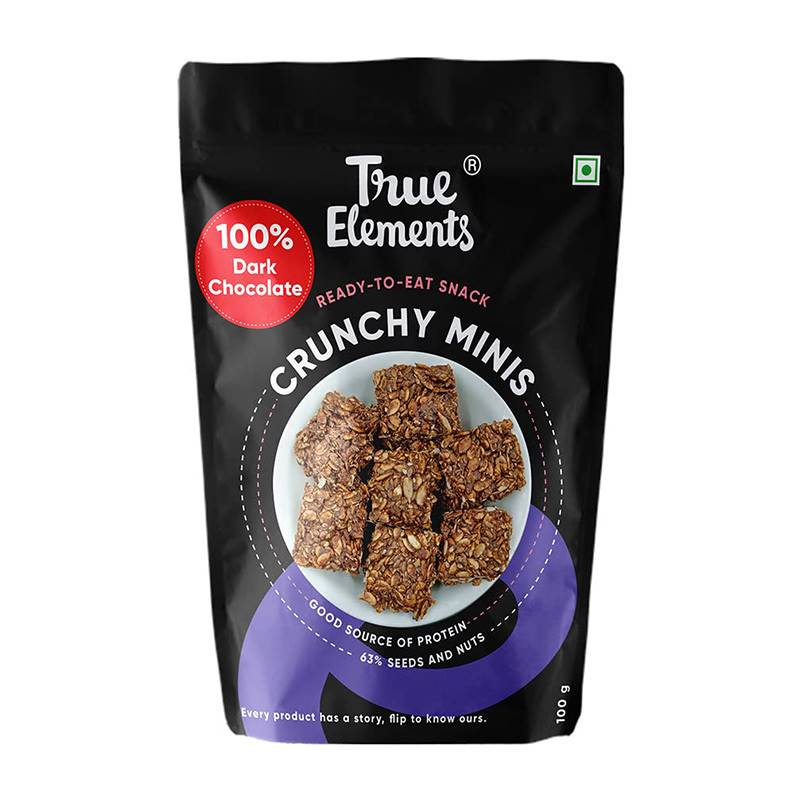 True Elements Chocolate Crunchy Minis (100 g)