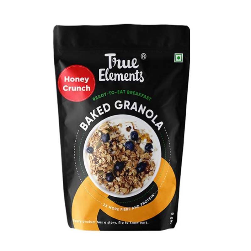 True Elements Baked Granola Honey Crunch (140 g)