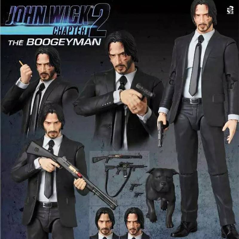 Mafex John Wick 2 Action Figure 17cm