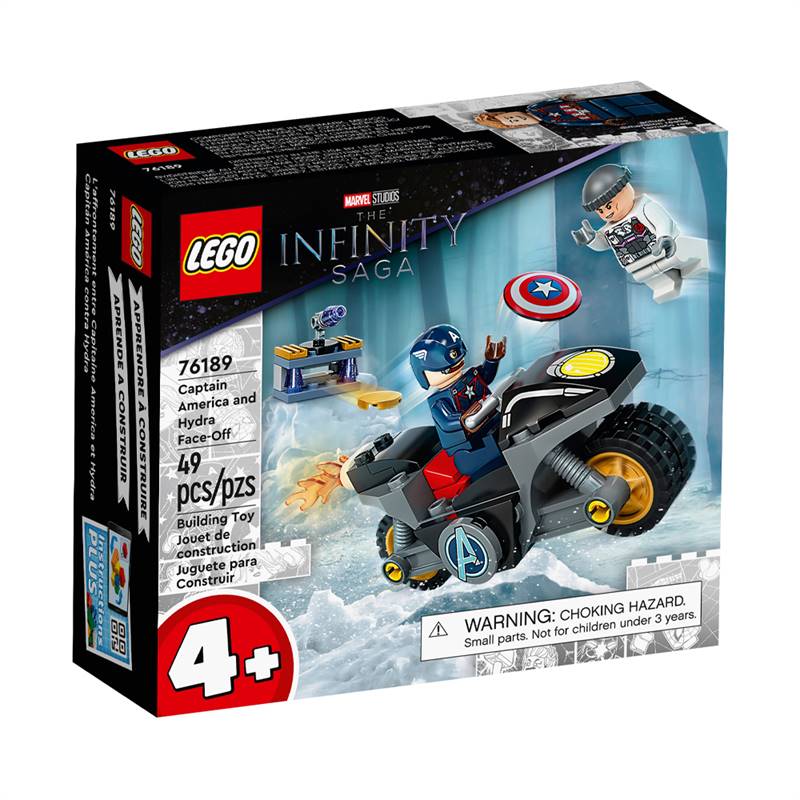LEGO Captain America and Hydra Faceoff (76189)