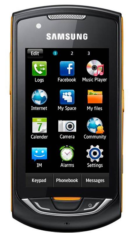 Samsung Mobile (S5620) (Monte)
