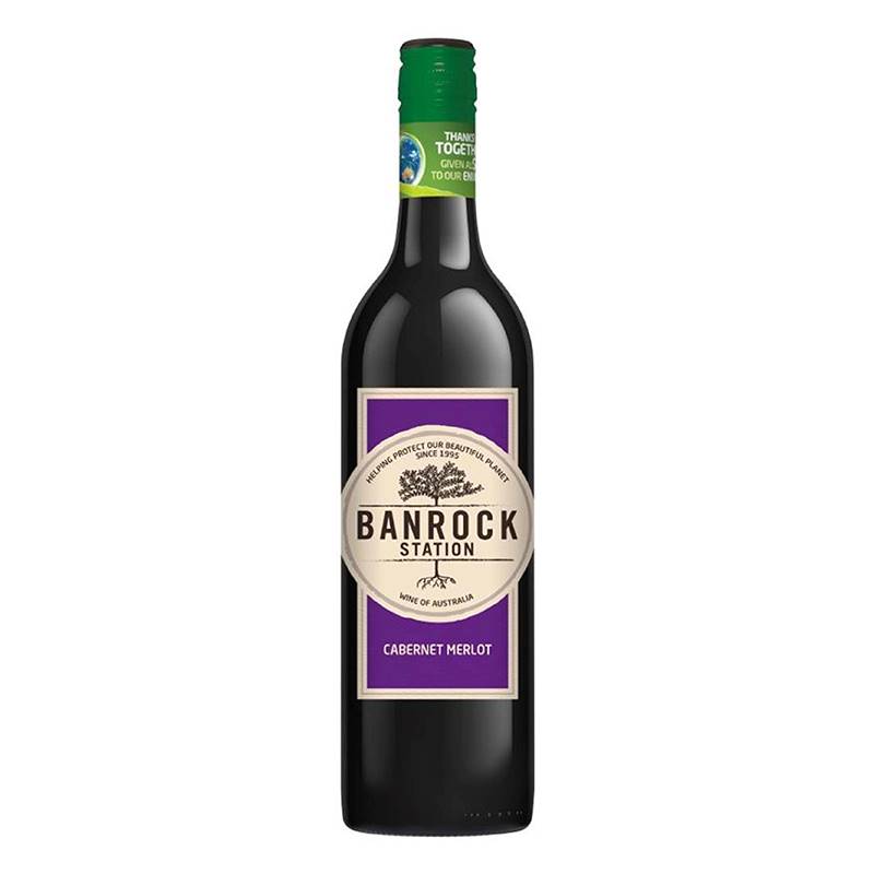 Banrock Station Cabernet Merlot Red Wine (750 ml)