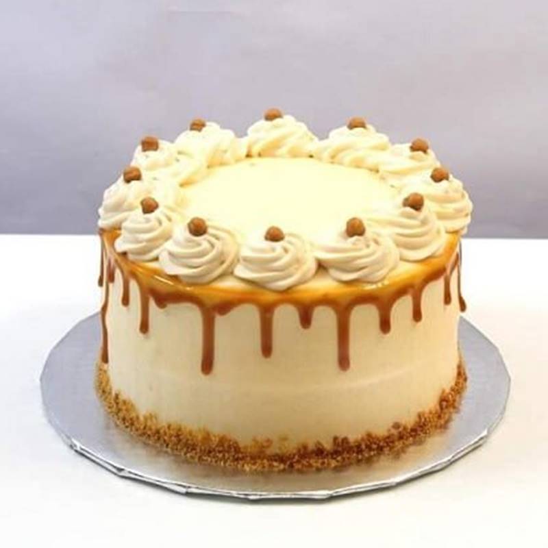 Butterscotch Cake (2 lb) from Ganapati Bakers (BRTMD)