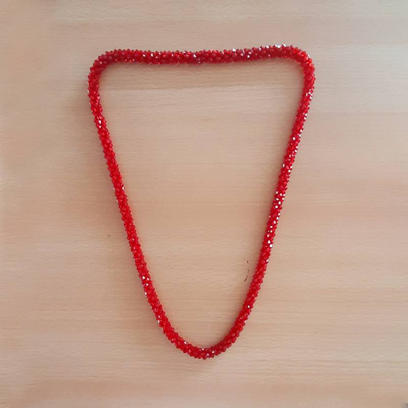 Red Crystal Necklace 
