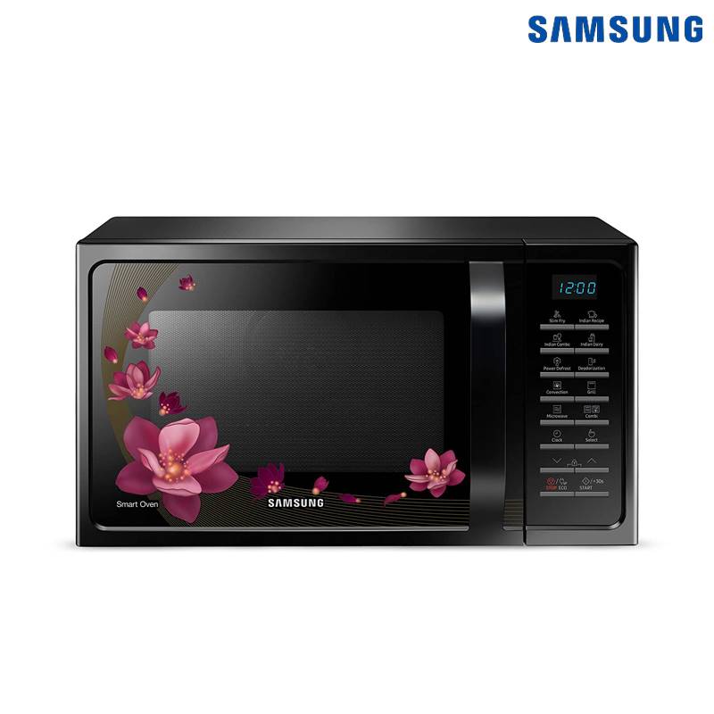 samsung 28 l convection microwave oven mc28h5025vp tl