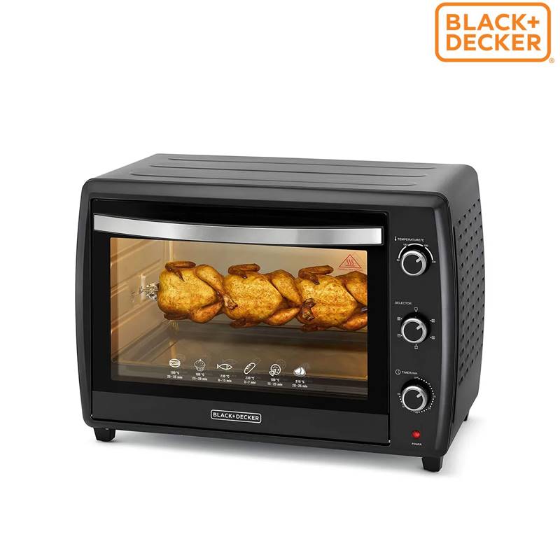 Black+Decker Double Glass Toaster Oven 70 L (TRO70RDG-B5) 