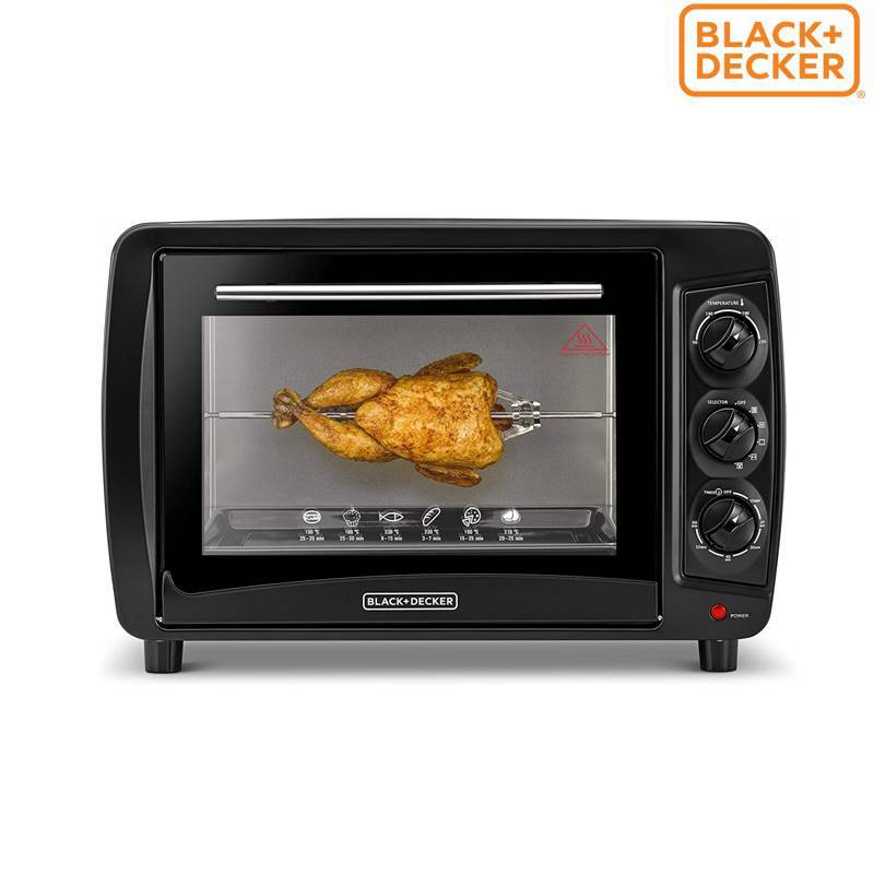 Black+Decker Double Glass Toaster Oven 35 L (TRO35RDG-B5) 