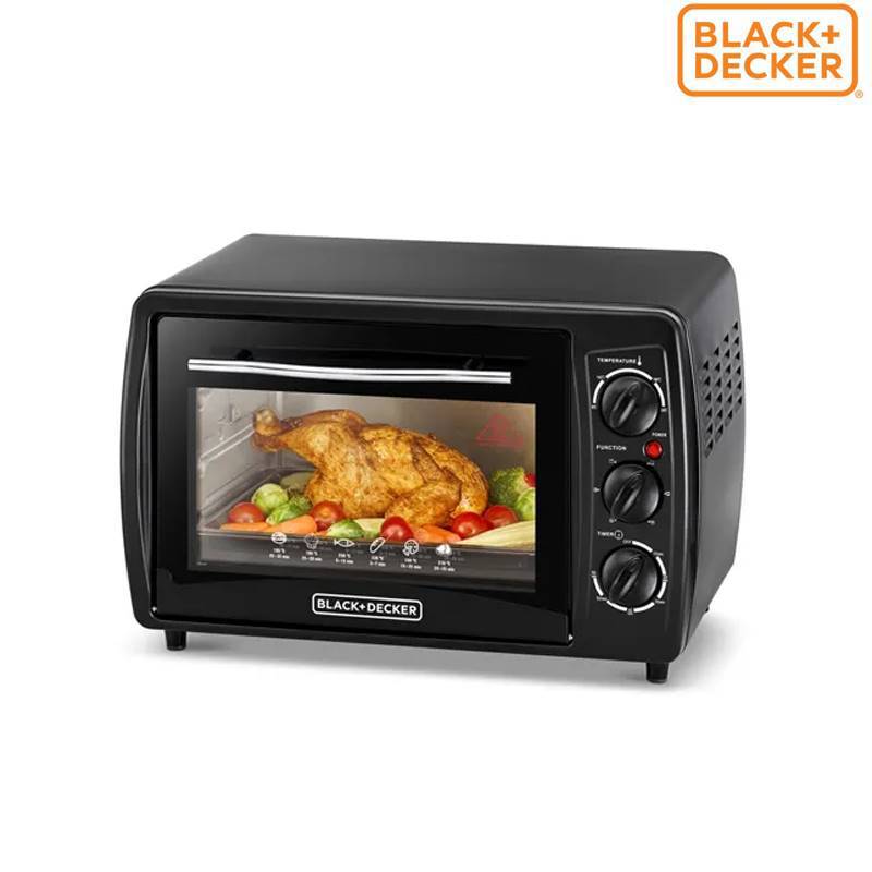 Black Decker Double Glass Toaster Oven 19 L TRO19RDG B5 With A   L92051 