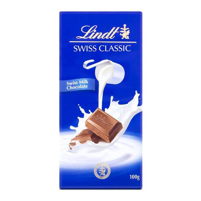 Lindt Swiss Classic Milk Chocolate (100 g)