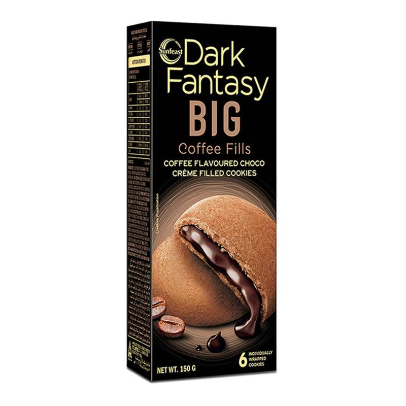 Sunfeast Dark Fantasy Big Coffee Fills Cookies (150 g)