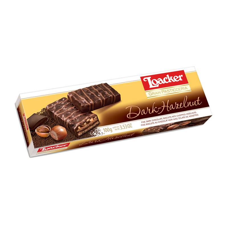 Loacker Patisserie Dark Hazelnut (100 g)