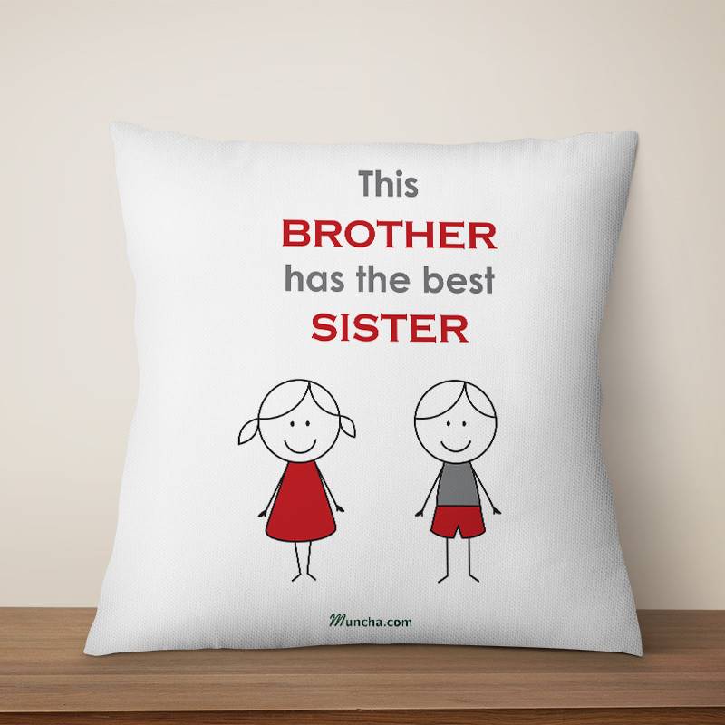 This Brother has the Best Sister Cushion