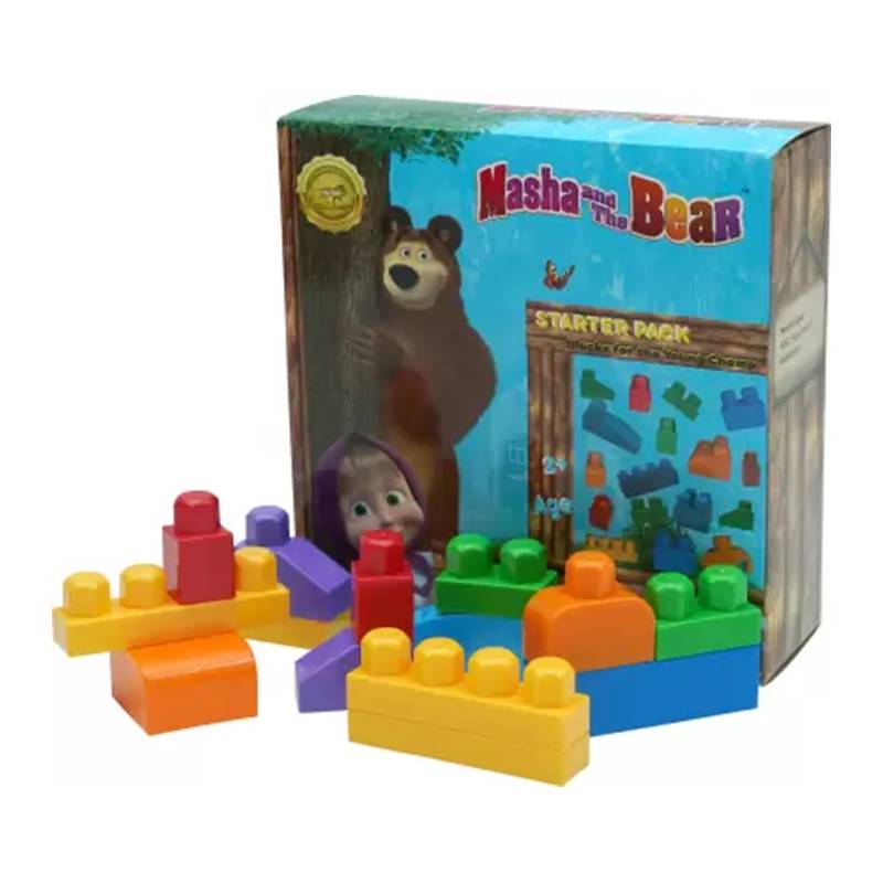 Plex Building Blocks Starter Pack - Masha & the Bear (Multicolor)