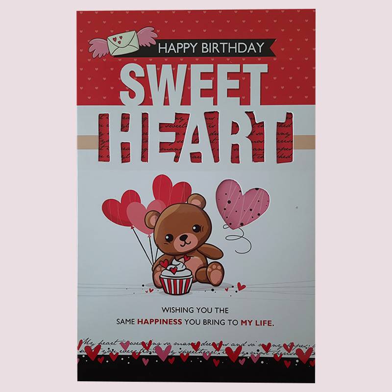 Happy Birthday Sweetheart Card