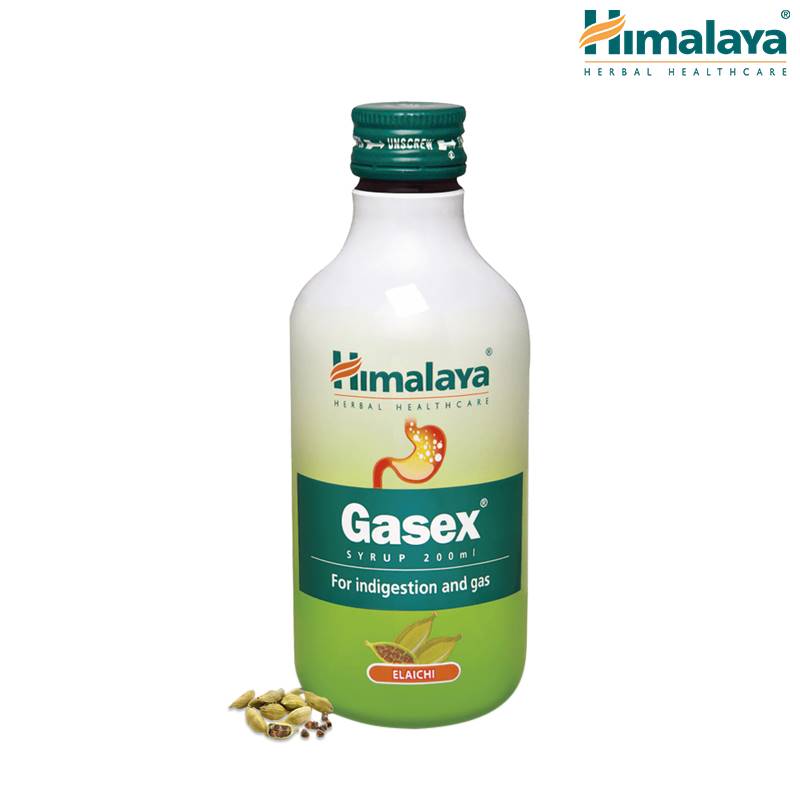 Himalaya Gasex Syrup Elaichi (200 ml)