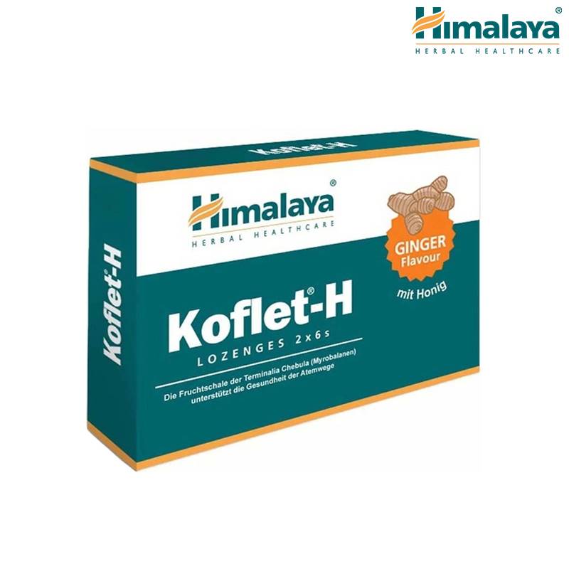 Himalaya Koflet-h Tab - Ginger (6 Tablets)