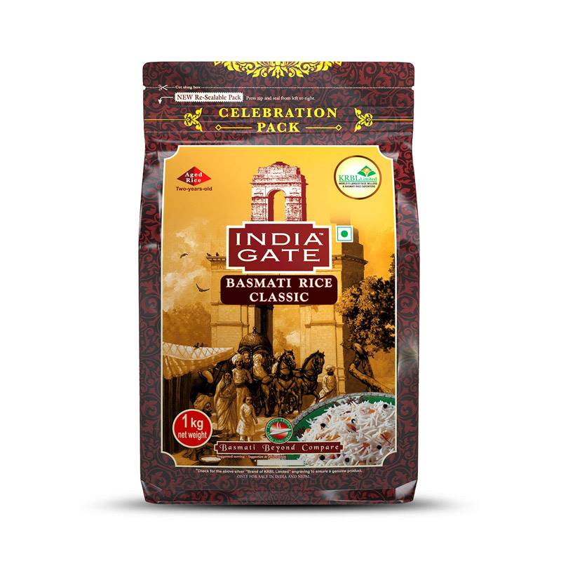 India Gate Basmati Rice Super Rozzana Rice (1 kg)