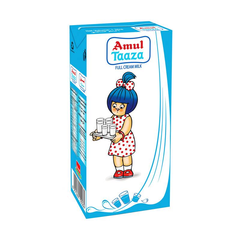 Amul Taaza Full Cream Milk (1 L)