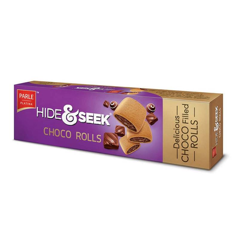 Parle Platina Hide & Seek Choco Rolls (125 g)