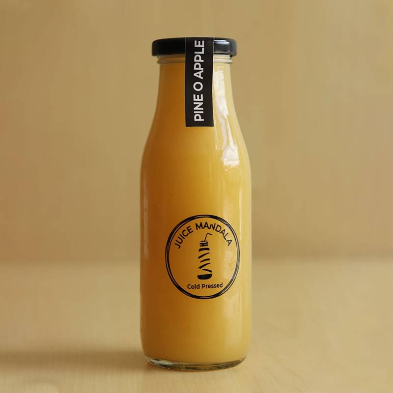 Pine O Apple Cold-pressed Organic Juice (500 ml) from Juice Mandala