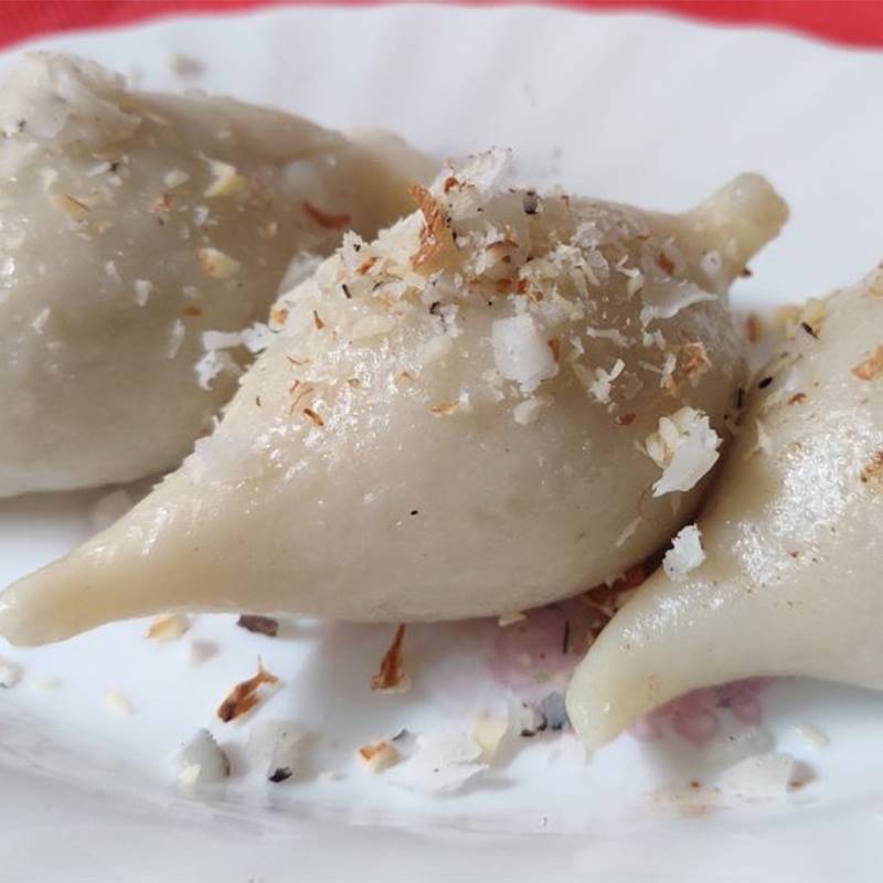 Khuwa Yomari (6 dumplings) - Freshly Steamed