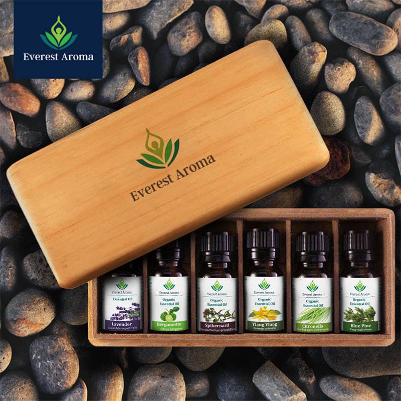 Everest Aroma - Aroma Love Kit (5 ml each) - Organic Essential Oils