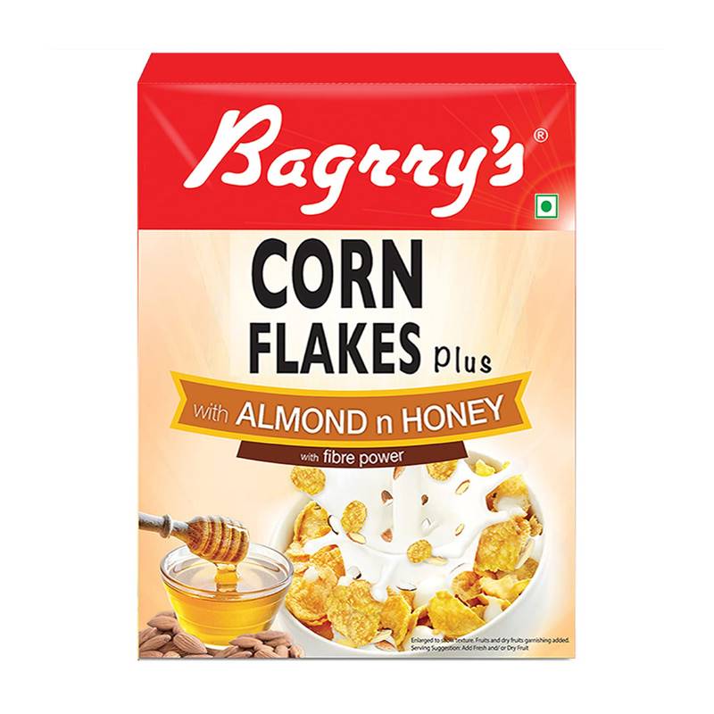 Bagrry's Corn Flakes - Almond and Honey Box (300 g)