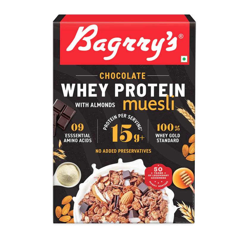 Bagrry's Whey Protein Muesli Box (500 g)