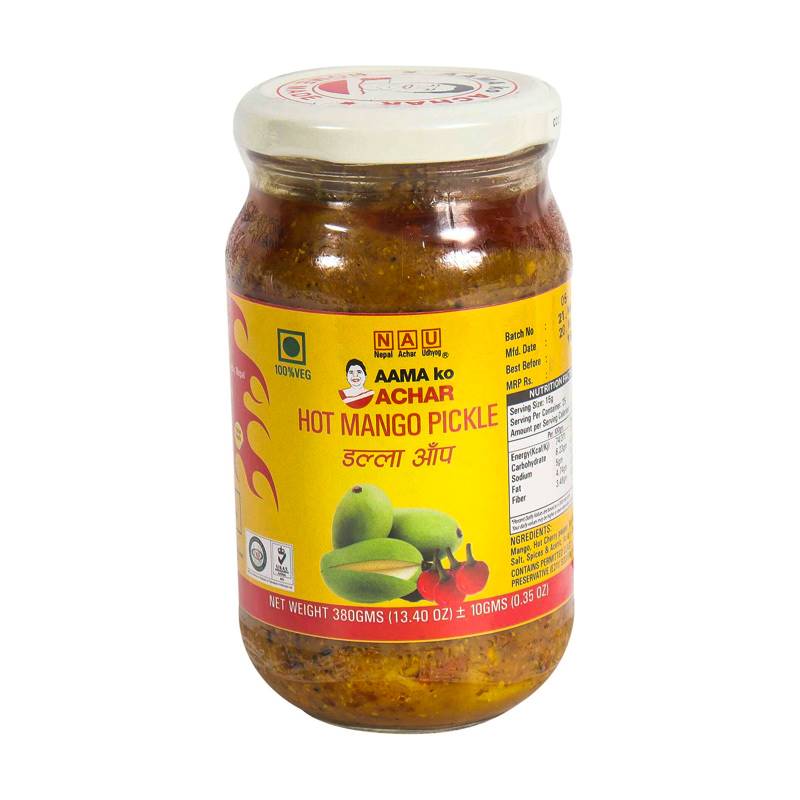 Aama ko Achar Hot Mango Pickle (380 g)